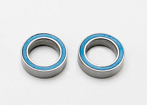 Ball Bearings, Blue Rubber Sealed, 8x12x3.5mm