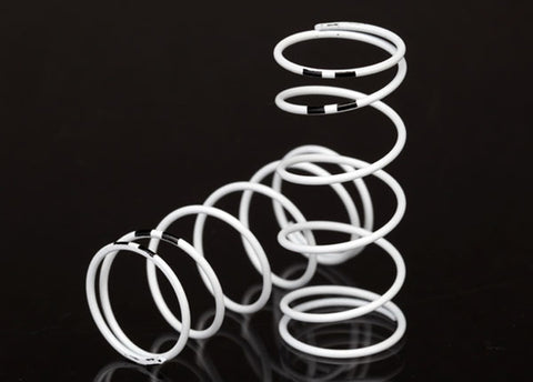 Traxxas 7444 GTR Long Shock Springs, White, 0.767 Rate