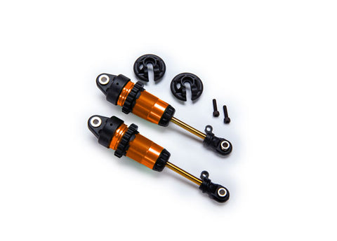 Fully Assembled Long GTR Shocks, Orange w/ TiN Shafts