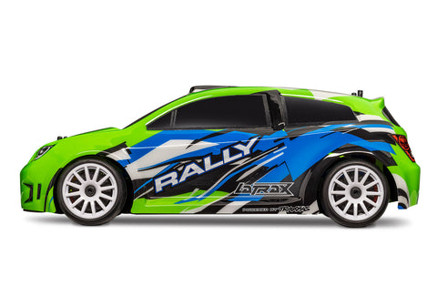 Traxxas 75054-5 LaTrax Rally 1/18 4WD Rally Car RTR, Green