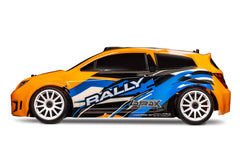 TRA75054-5-ORNGX 75054-5 LaTrax Rally 1/18 4WD Rally Car RTR, Orange