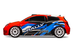 TRA75054-5-REDX 75054-5 LaTrax Rally 1/18 4WD Rally Car RTR, Red