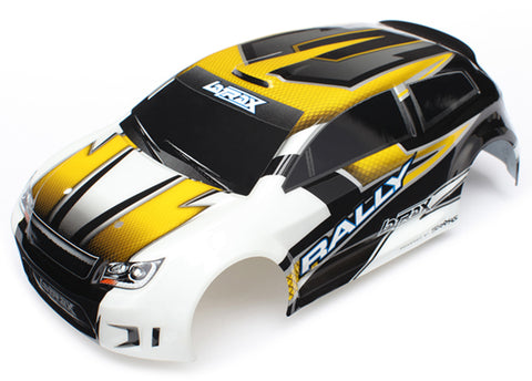 Traxxas 7512 LaTrax 1/18 Rally Pre-Cut Body, Painted, Yellow