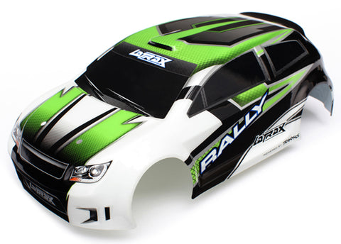 Traxxas 7513 LaTrax 1/18 Rally Pre-Cut Body, Painted, Green