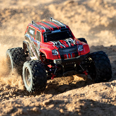 LaTrax Teton 1/18 4X4 Monster Truck RTR, Red