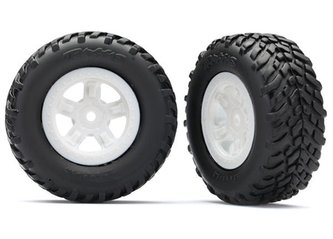 SCT Off-Road Racing Tires & SCT Wheels, White