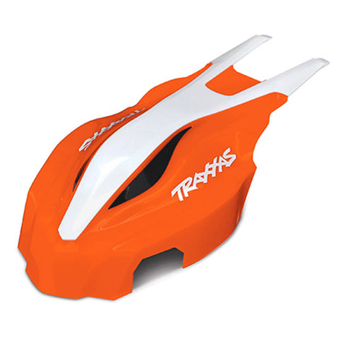 Aton Front Canopy, Orange/White