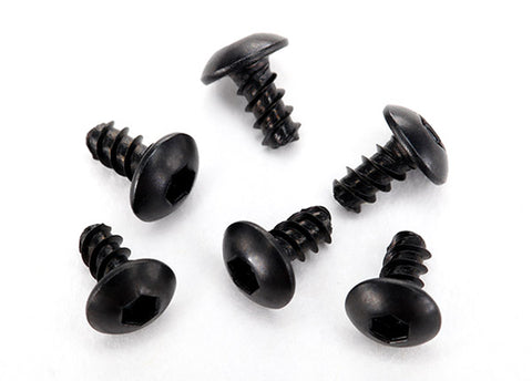 Traxxas 7944 Button Head Machine Screws, 2.6x5mm