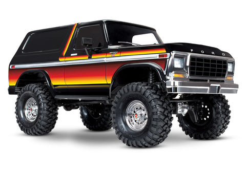 Traxxas 82046-4 TRX-4 Ford Bronco 1/10 4X4 Crawler RTR, Sunset