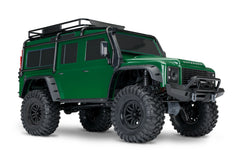 TRA82256-4-GRN 82256-4-GRN TRX-4 Land Rover Defender 1/10 4X4 Crawler w/ Clipless, Green