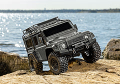 TRX-4 Land Rover Defender 1/10 4X4 Crawler w/ Clipless, Silver