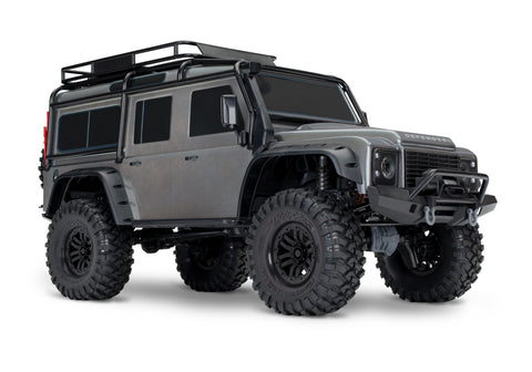 TRX-4 Land Rover Defender 1/10 4X4 Crawler w/ Clipless, Silver