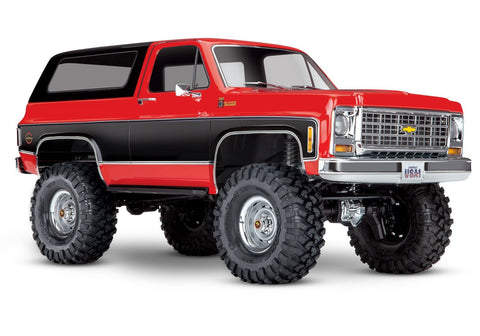 TRX-4 1979 Chevy Blazer 1/10 4X4 Crawler RTR, Red