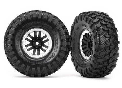 Canyon Trail Tires, TRX-4 1.9" Wheels, Satin