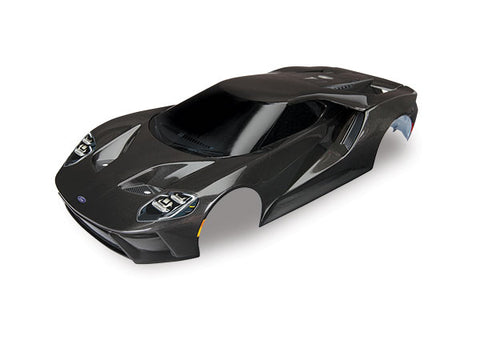 Traxxas 8311X 4-Tec Ford GT Pre-Cut Body, Black