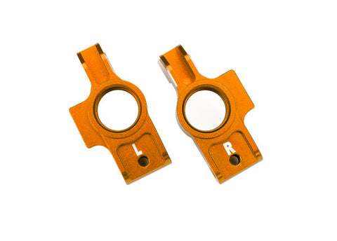 Aluminum Stub Axle Carriers, Orange