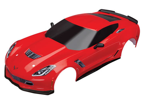 Chevy Corvette Z06 Body, Red, Complete