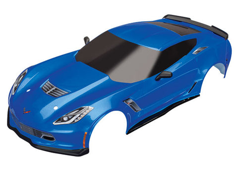 Chevy Corvette Z06 Body, Blue, Complete