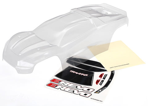 E-Revo VXL Pre-Cut Body, Clear