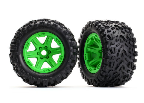 Talon EXT Tires & Wheels, 3.8", Green