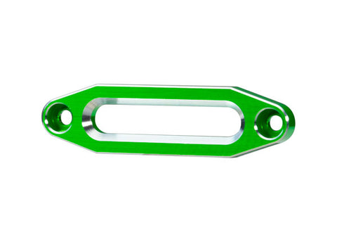 Fairlead, winch, aluminum (green-anodized)