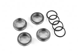 Aluminum Spring Retainer, Gray