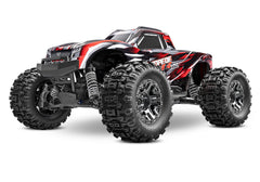 TRA90376-4-RED 90376-4-RED Stampede VXL 1/10 4X4 Monster Truck RTR, Red