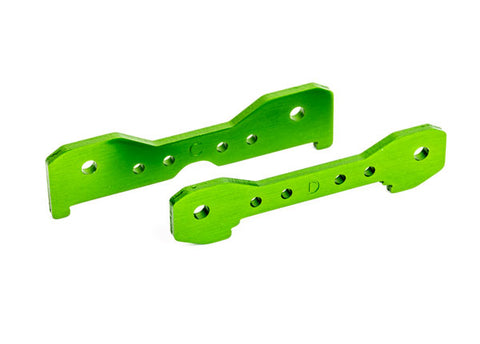 Rear Aluminum Tie Bars, Green