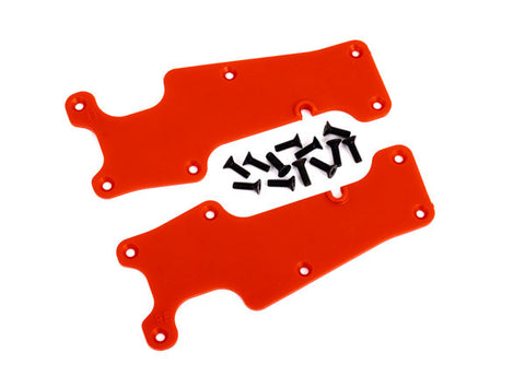 Front L&R Suspension Arm Covers, Red