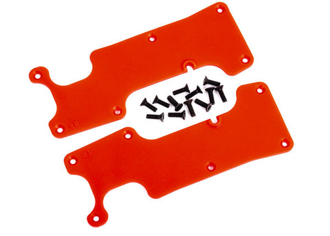 Rear L&R Suspension Arm Covers, Red