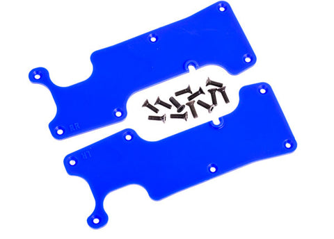 Rear L&R Suspension Arm Covers, Blue