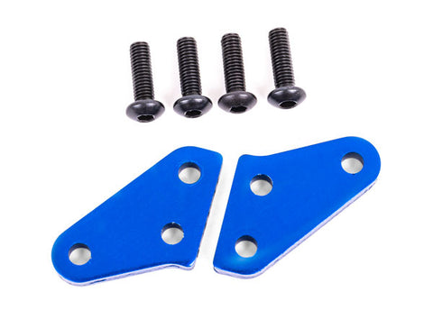 Aluminum Steering Block Arms (2), Blue