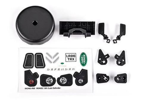 Body Accessories for TRX-4m/Land Rover/Defender