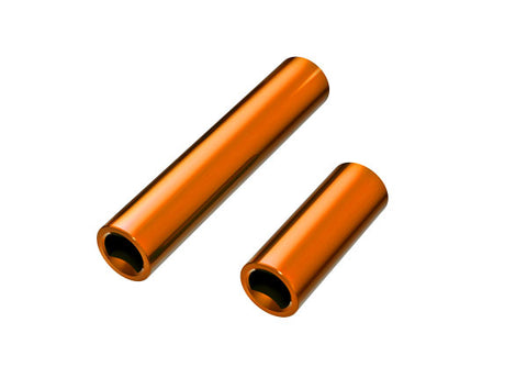 Center F&R Aluminum Female Driveshafts, Orange