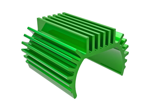 Aluminum 87T Moto Heat Sink, Green