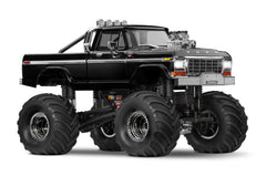 TRA98044-1-BLK 98044-1-BLK TRX-4MT Ford F-150 1/18 4X4 Monster Truck RTR, Black