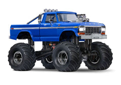 TRA98044-1-BLUE 98044-1-BLUE TRX-4MT Ford F-150 1/18 4X4 Monster Truck RTR, Blue