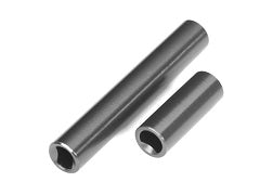 F/R Center Aluminum Female Driveshafts, Gray