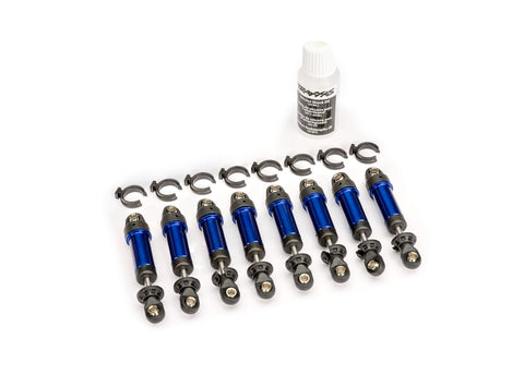 TRX-4MT GTM Aluminum Shocks, Blue (8)