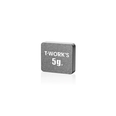 Tungsten Balance Weight, 5g (11x9.9x2.5mm)