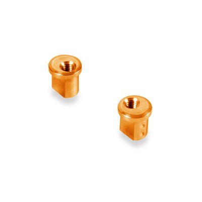 Aluminum Eccentric Bushing, 1.0mm, Orange