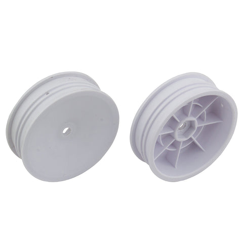 Front Slim 2.2" 2WD Wheels, 12mm Hex, White