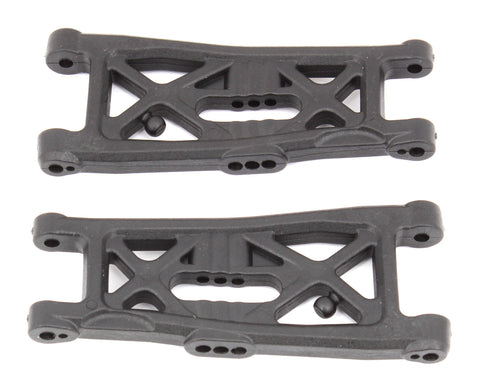 RC10B6 Factory Team Front Suspension Arms, Gull Wing, Carbon Fiber