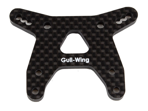 RC10B6.3 Carbon Fiber Front Shock Tower, Gull-Wing