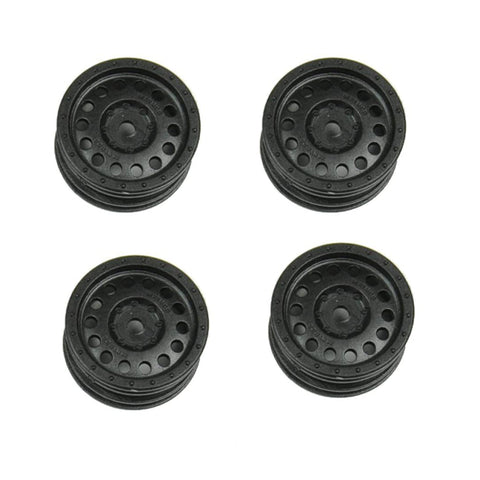 Method MR307 Hole 1.0 Wheels, Black, SCX24