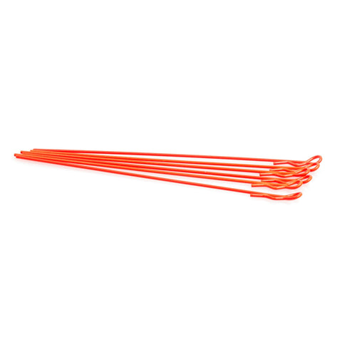 XL 1/10 Body Clips, Fluorescent Red