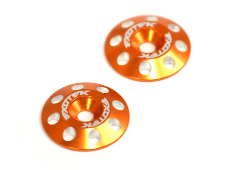 Flite Wing Aluminum Buttons V2, Orange