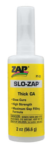 Slo-Zap CA Adhesive, 2 oz