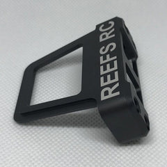 CNC Machined Aluminum Servo Shield, Dark Gray