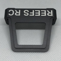 CNC Machined Aluminum Servo Shield, Dark Gray